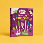 Knyga „Kakė Makė. Kvapų vakarėlis. Spalvinimo rinkinys“, 30 psl.