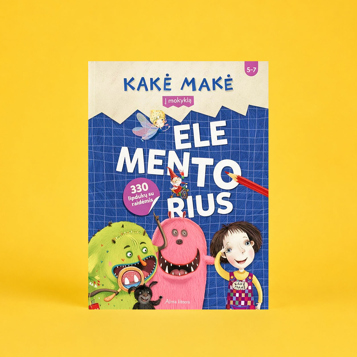 Knyga „Kakė Makė, Elementorius“, 80 psl.