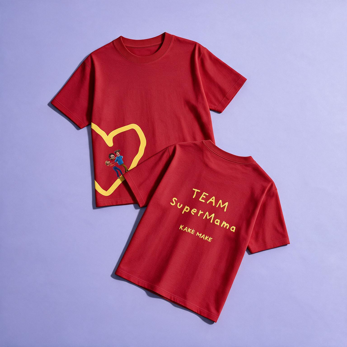 „Team Supermama“ marškinėliai mamai